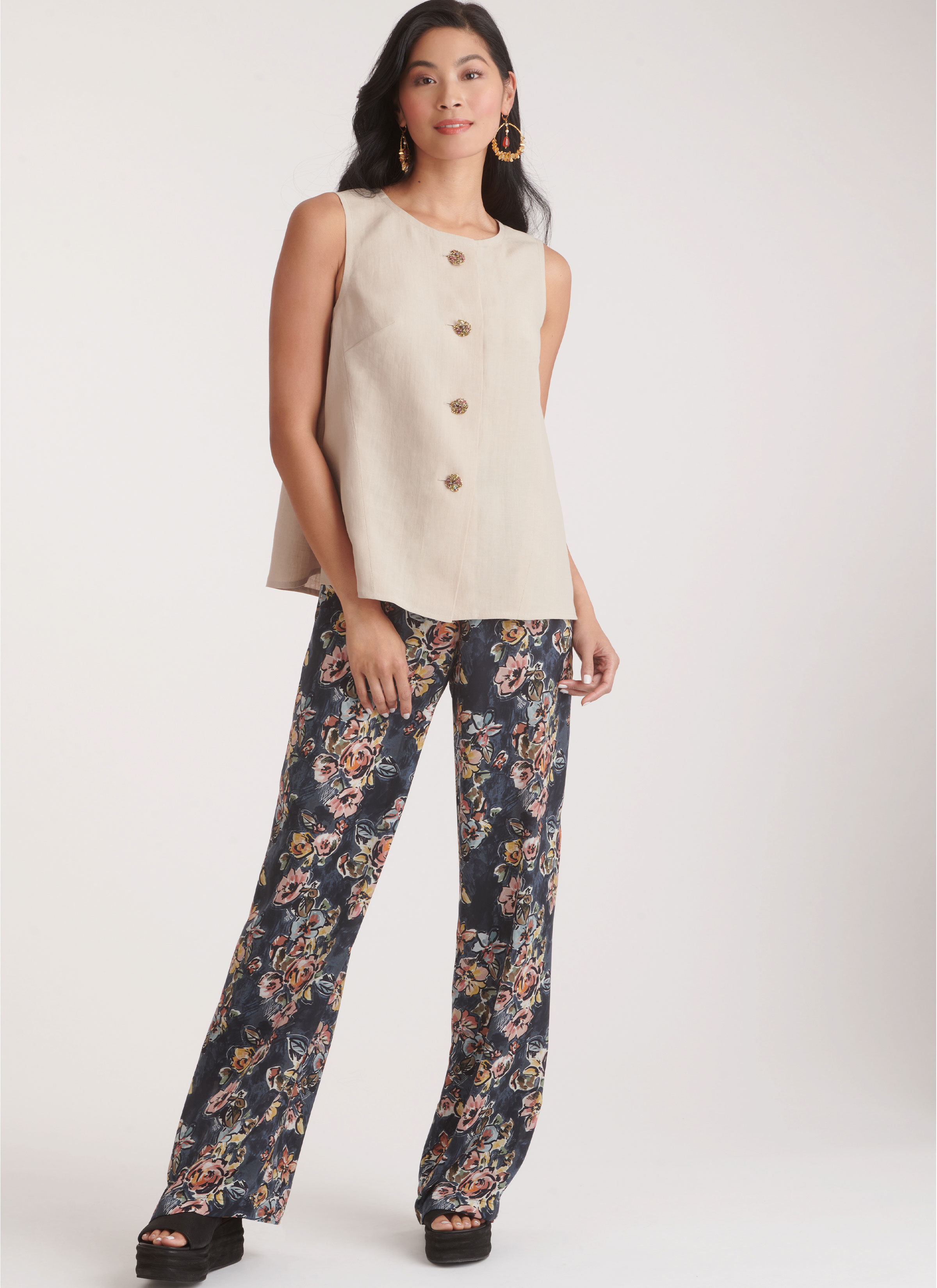 Patron New Look 6781 - Haut et Pantalon pour Jeunes Femmes