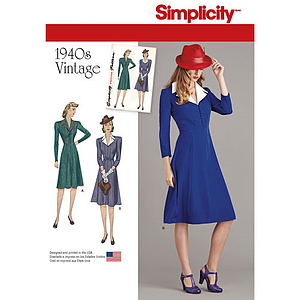 Patrón Simplicity 7891.H5 Vestido Mujer