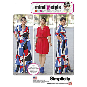 Patron Simplicity 7899 Robe femme #