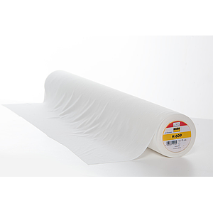 H 609 Entretela termoadhesiva para tejidos extensibles 25m x 75 cm - Blanco