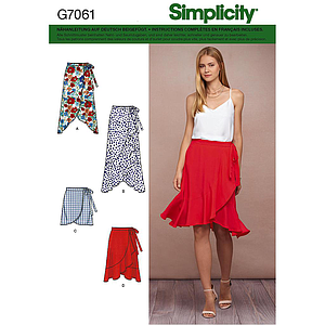 Patron Simplicity 7061 jupe femme