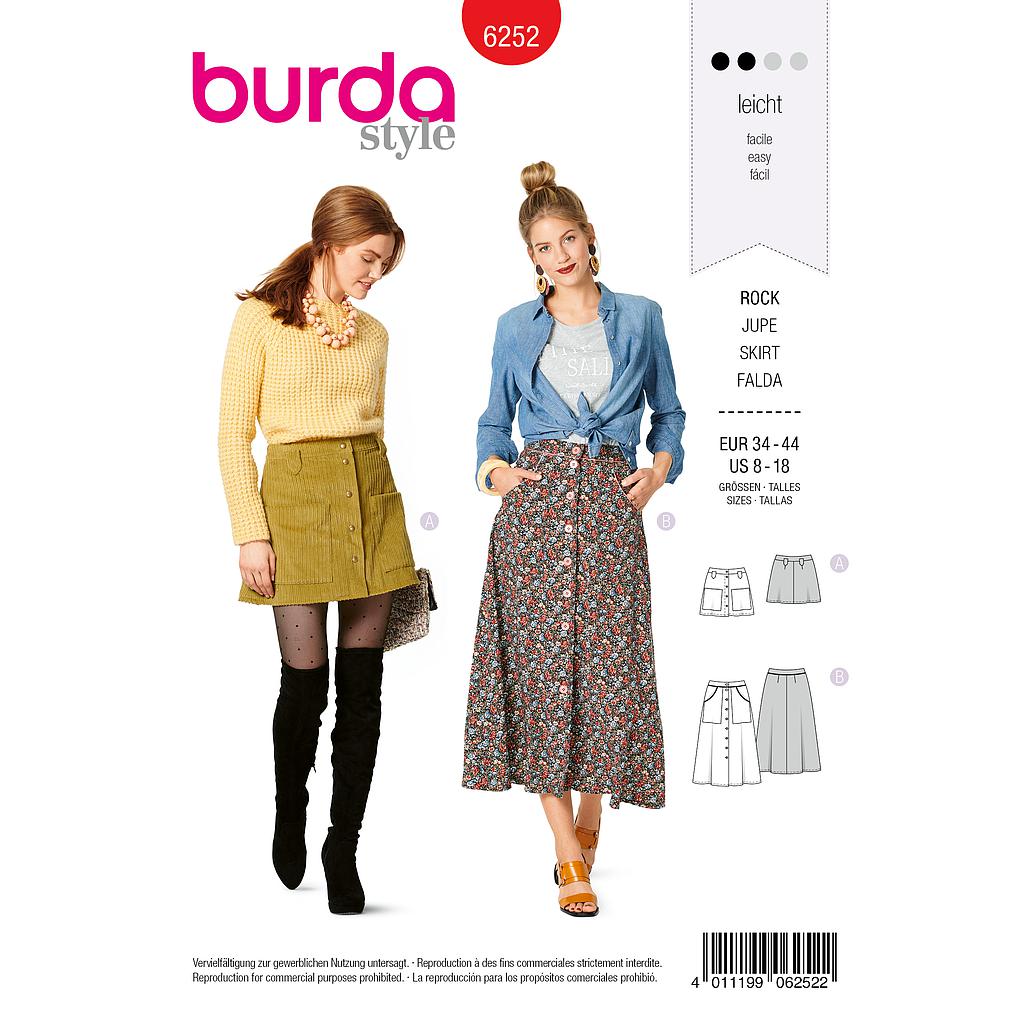Patron Burda 6252