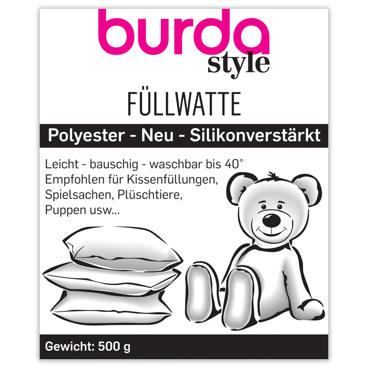 Fibre de rembourrage 500G Burda