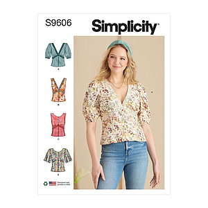 Patron Simplicity 9606 - Chemisier pour jeunes filles