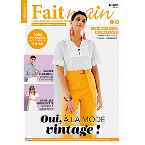 BURDA FAIT MAIN TRICOT - N°485 - Oui à la Mode Vintage ! 