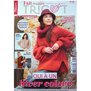 BURDA FAIT MAIN TRICOT - N°36 - Oui à un hiver coloré !  