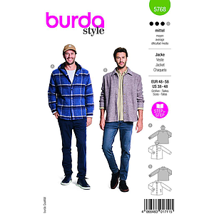 Patron Burda 5768 - Veste légère et cardigans