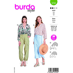 Patron Burda 5745 - Blouse