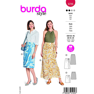 Patron Burda 5725 - Jupe