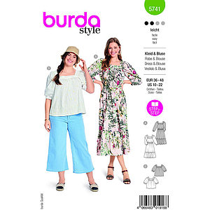 Patron Burda 5741 - Robe & Blouse