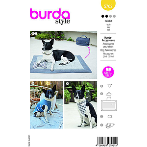 Patron Burda 5702 - Accessoires pour Chiens 