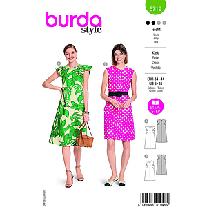 Patron Burda 5719 - Robe