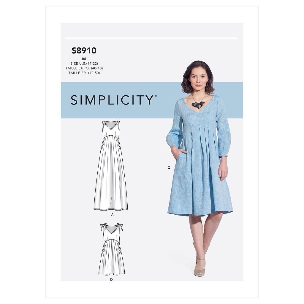 Patron Simplicity 8910 - Robe