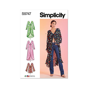 Patron Simplicity 9747 - Vestes