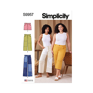 Patron Simplicity 9957 - Shorts et pantalon