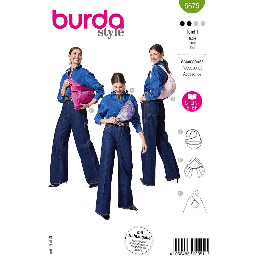 Patron Burda 5675 - Sac