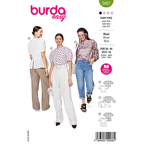 Patron Burda 5687 - Chemisier
