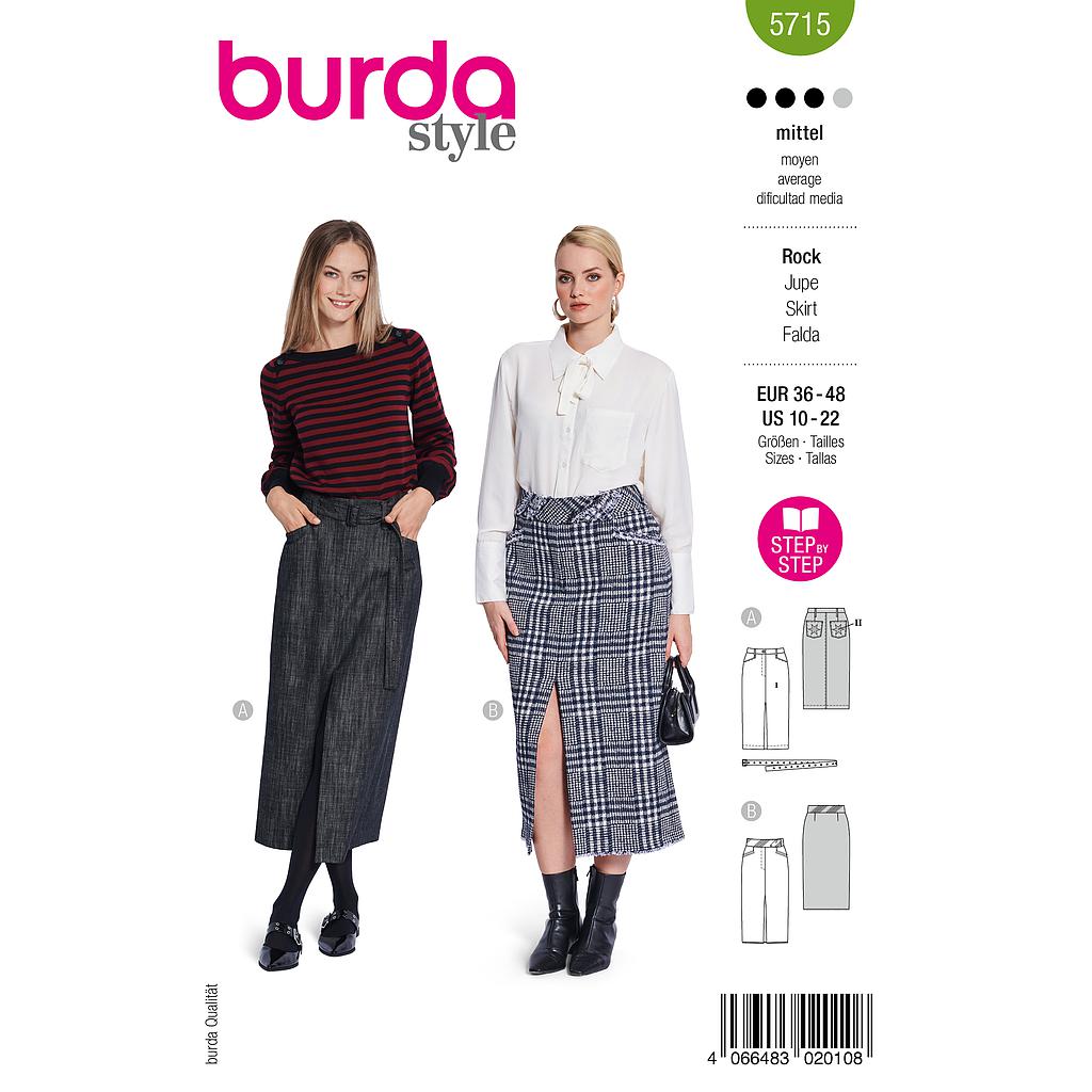 Patron Burda 5715 - Juoe