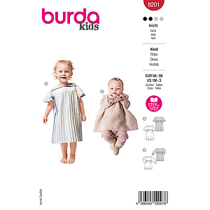 Patron Burda 9201 - Robe