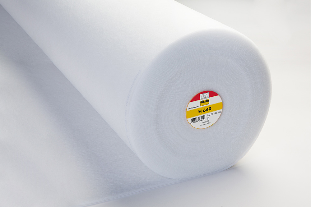 H 640 GUATA TERMOADHESIVA SUAVE Y DE ESPESOR MEDIO - blanco - 30m x 90cm 