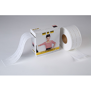 GP 3 Cinta perforada - blanco - 50m x 7cm (10-25-25-10mm)