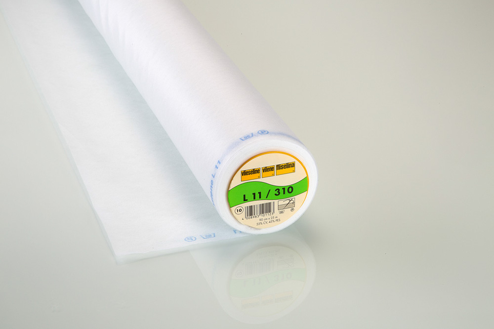 L11 Entretela tiesa a coser - blanco - 25m x 90cm