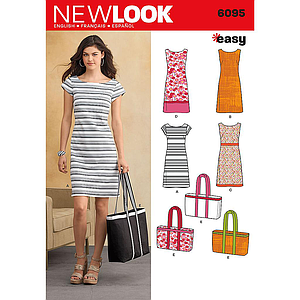Patrón New Look 6095 Vestido
