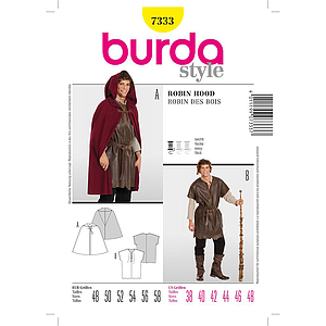 Patrón Nº7333 Burda Histórica: Robin Hood