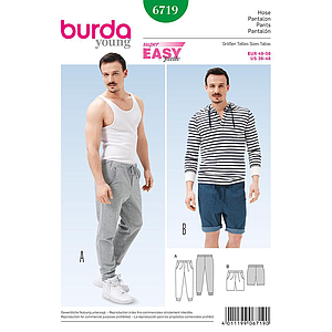 Patrón Burda 6719 Pantalón
