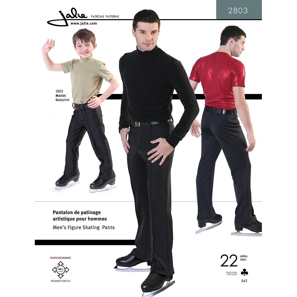 Patrón Jalie 2803 Pantalón de patinaje para Hombres