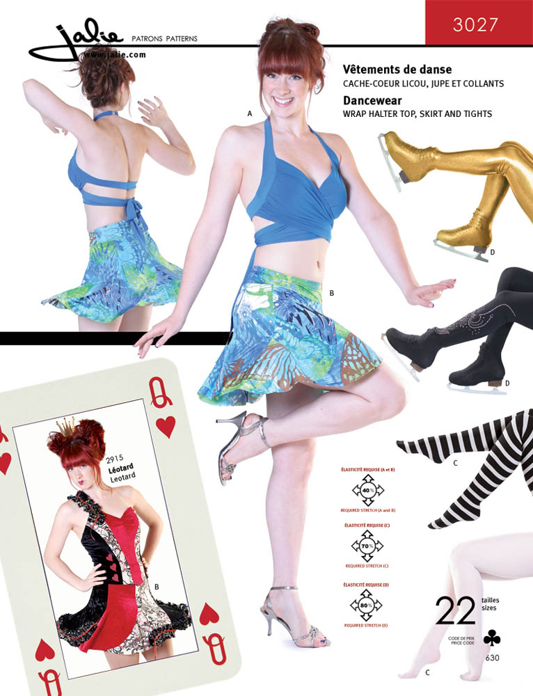 Patrón Jalie 3027 Ropa de Danza