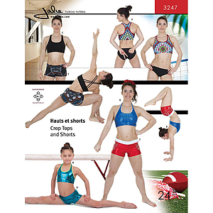 Patrón Jalie 3247 Conjunto deporte 