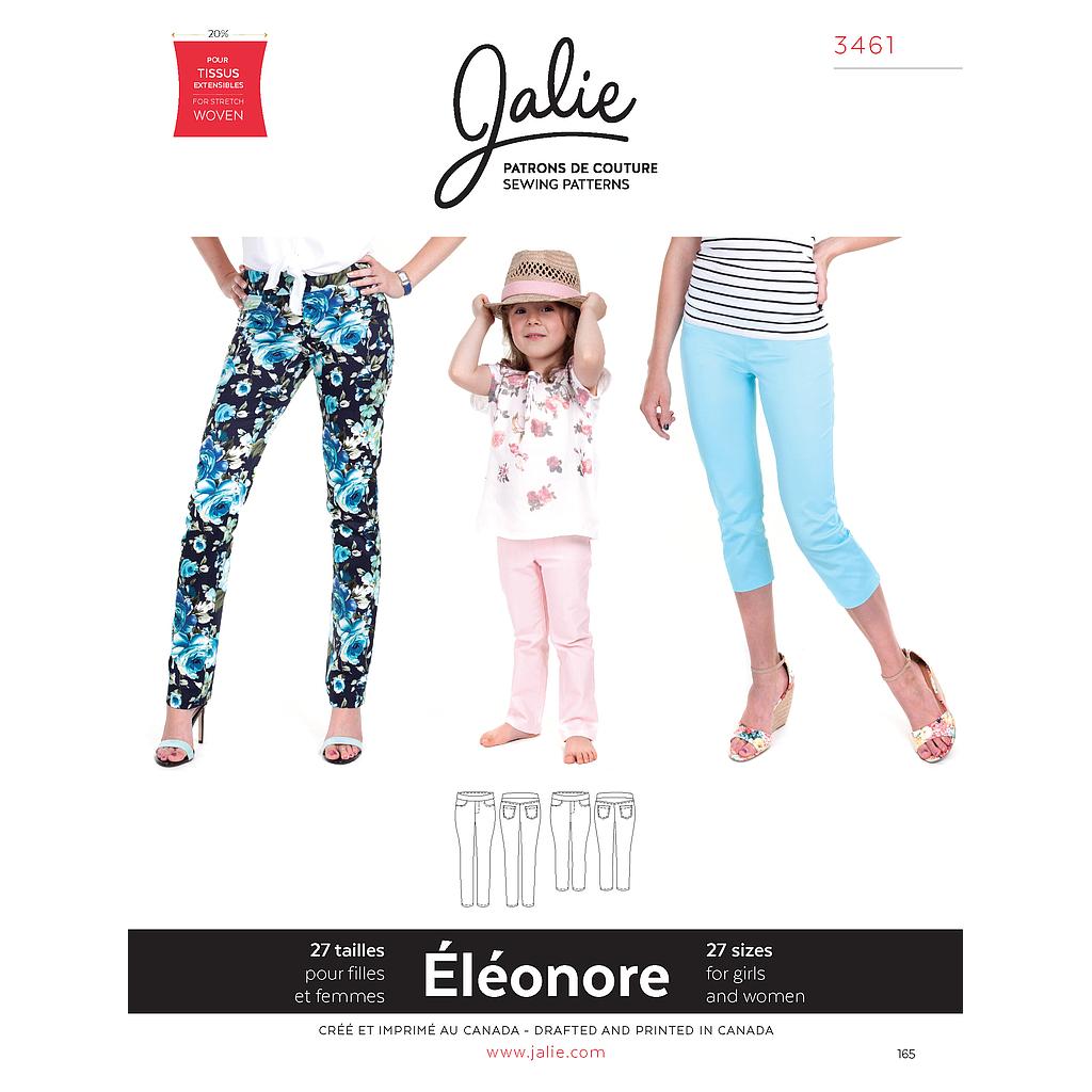Patrón Jalie 3461 Pantalón ÉLÉONORE