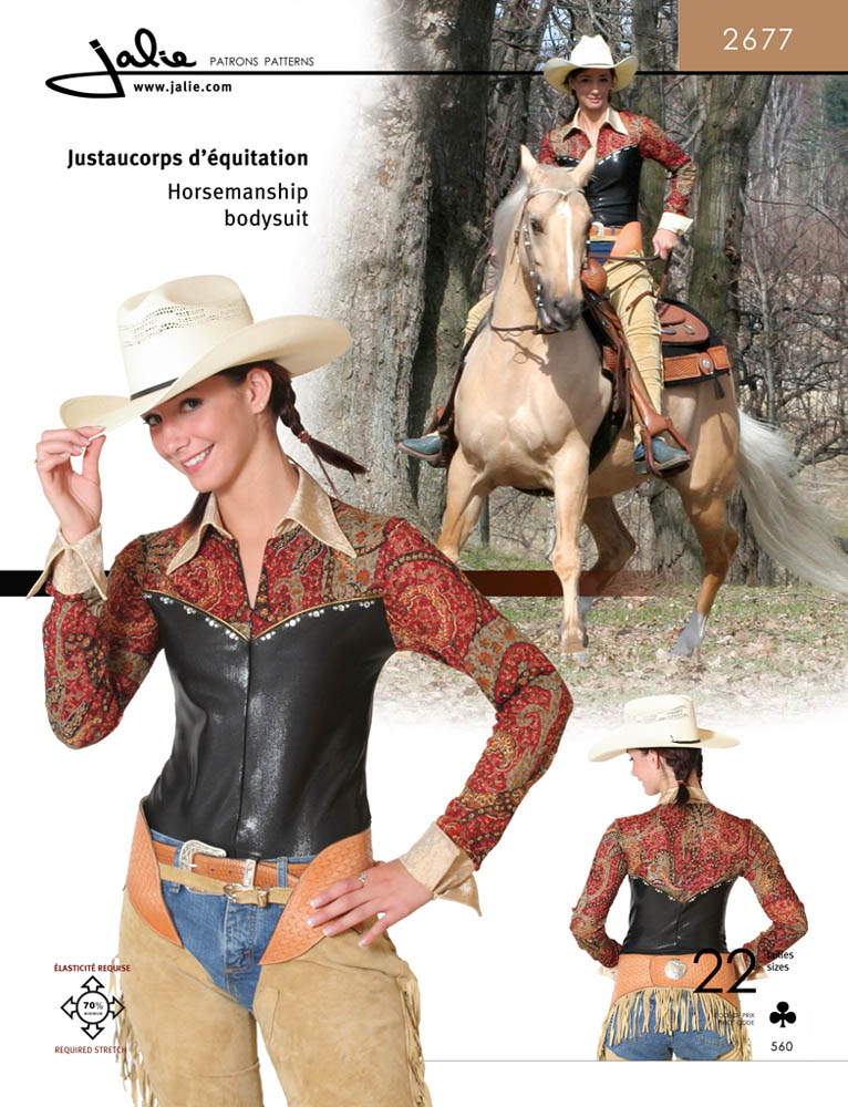 Patrón Jalie 2677 Traje de equitación