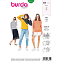 Patrón Burda 6315 - Sudadera para mujeres del 34 al 44