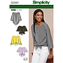 Patron Simplicity 7057 tunique pour femme