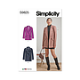 Patron Simplicity 9825 - Vestes pour dames