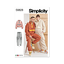 Patron Simplicity 9828 - Sweat-shirt et pantalon unisexes