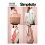 Patron Simplicity 9298 - Sacs cabas 