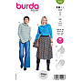 Patron Burda 5680 - Pull et t-shirt