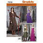 Patrón Simplicity 7856.H5 Disfraz Mujer Cosplay