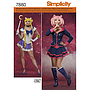 Patrón Simplicity 7880.H5 Disfraz Mujer